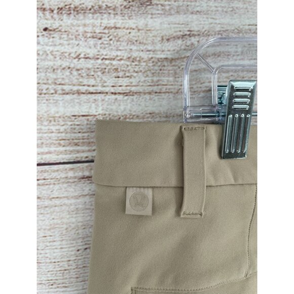 Lululemon Classic Fit Commission Pants Men's Size 34 Tan/Beige‎ - Picture 7 of 10
